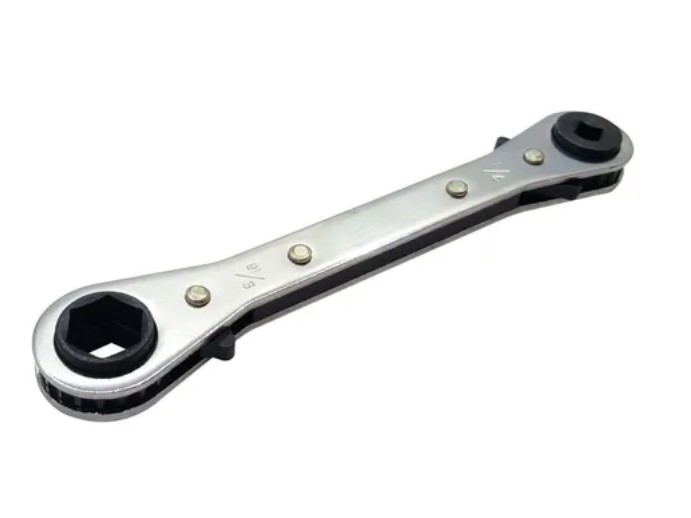 Llave crique 4 medidas max. 9/16"