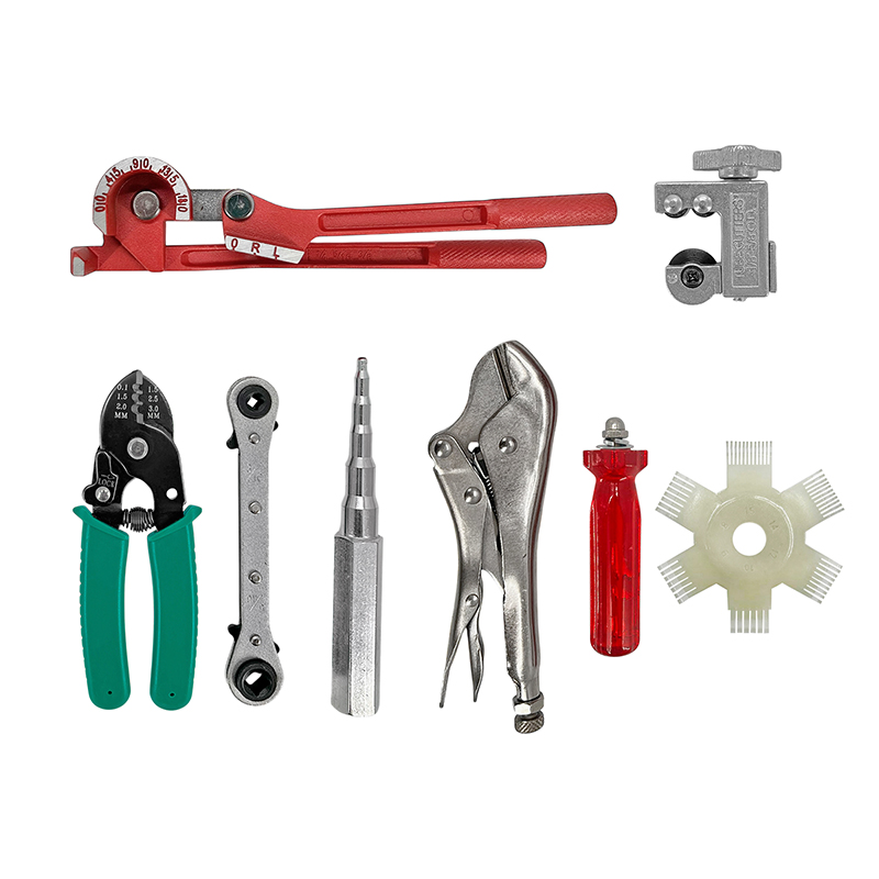 Kit Herramientas Refrigeracion Pestañadora excentrica Pinza Amperometrica Mochila 40 Litros North