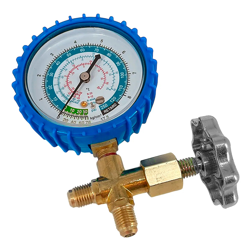 Manifold Simple De Baja Presion Para R134a R22 R12