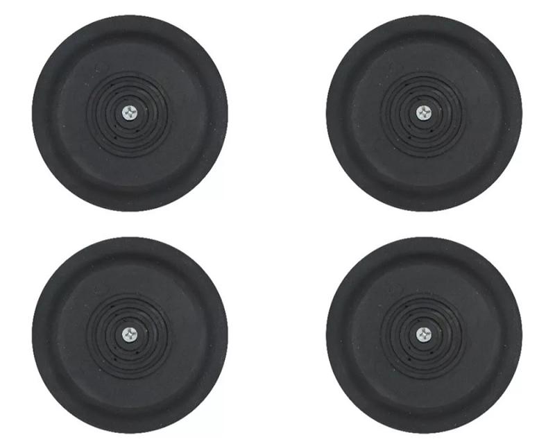 Kit soporte para lavarropas goma antivibratorio anti ruido X 4 patas