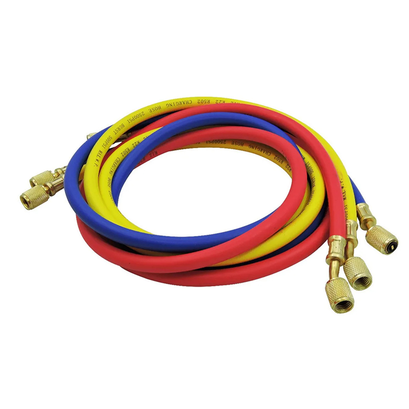 Juego De Mangueras Manifold R22 R134 R12 Refrigeracion 150cm