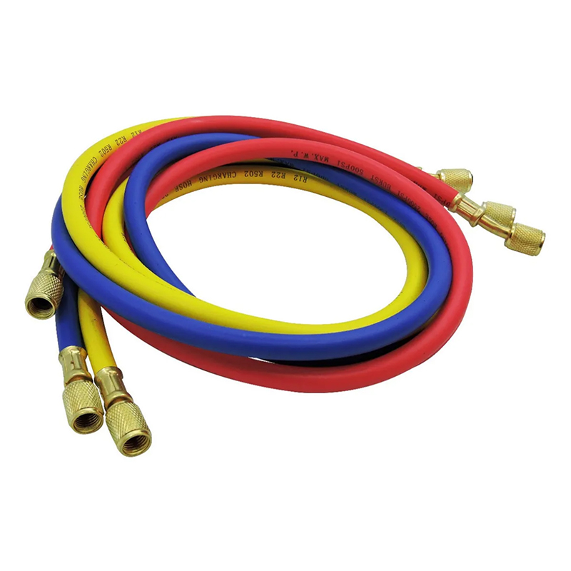 Juego De Mangueras Manifold R22 R134 R12 Refrigeracion 150cm