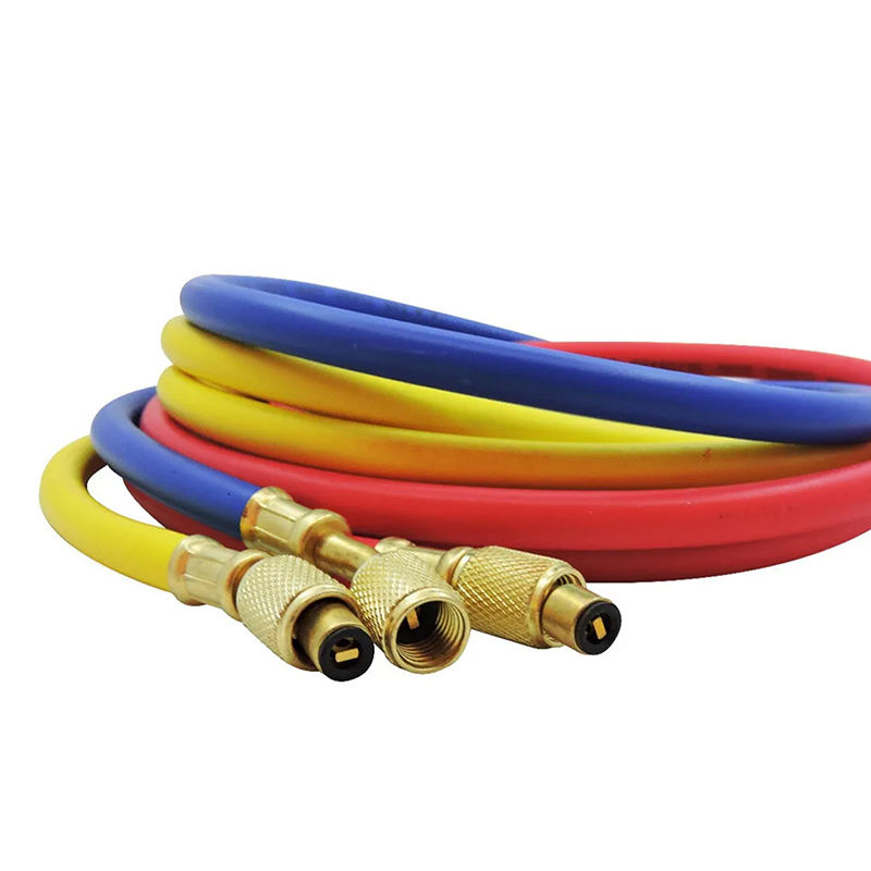 Juego De Mangueras Manifold R22 R134 R12 Refrigeracion 150cm