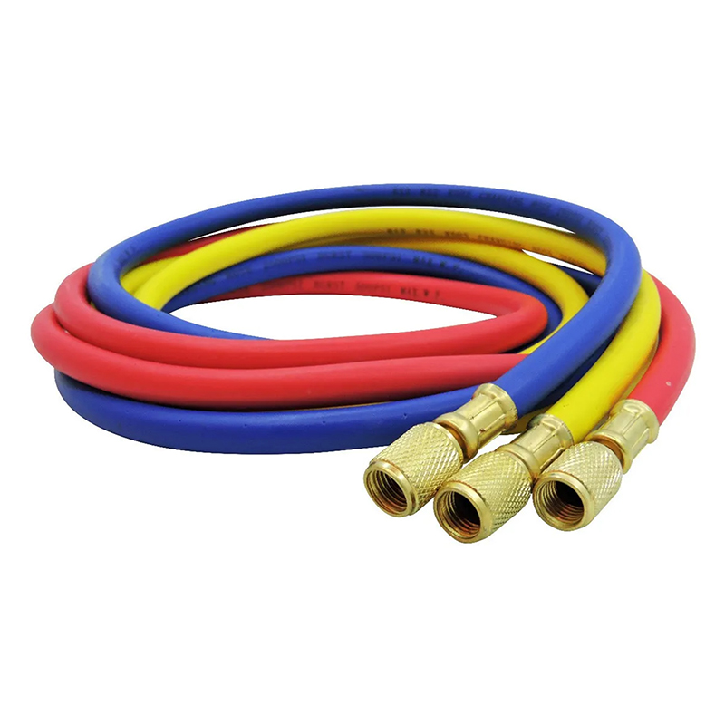Juego De Mangueras Manifold R22 R134 R12 Refrigeracion 150cm