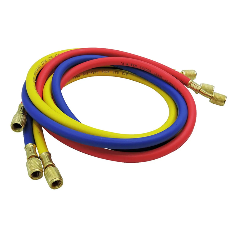 Juego De Mangueras Manifold R22 R134 R12 Refrigeracion 150cm