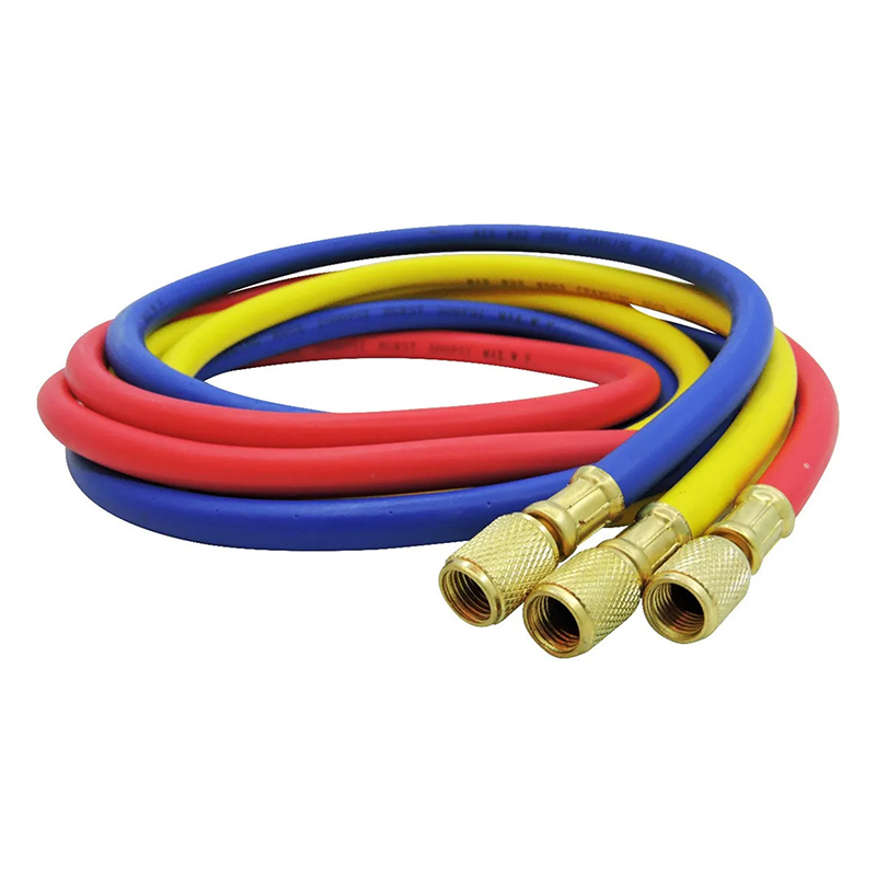 Juego De Mangueras Manifold R22 R134 R12 Refrigeracion 150cm