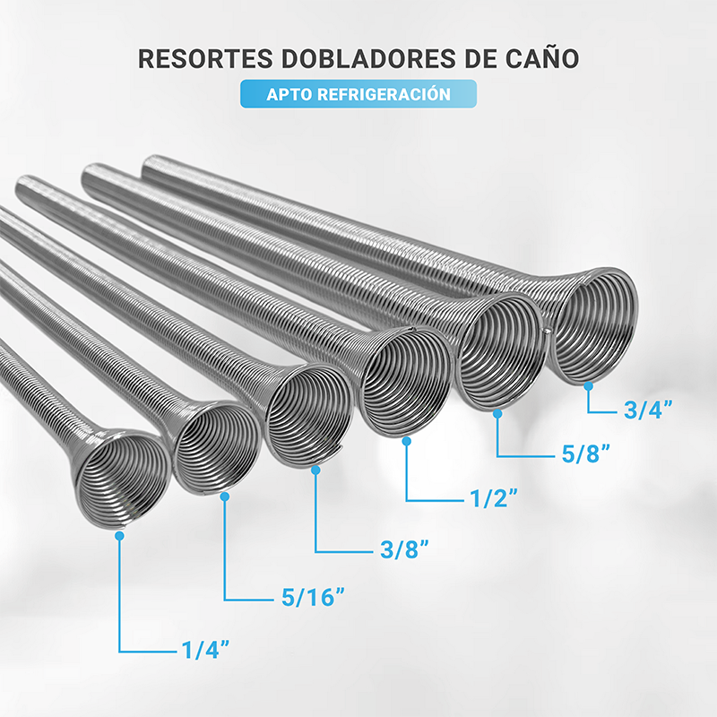 Kit de resortes para dobladora de caño