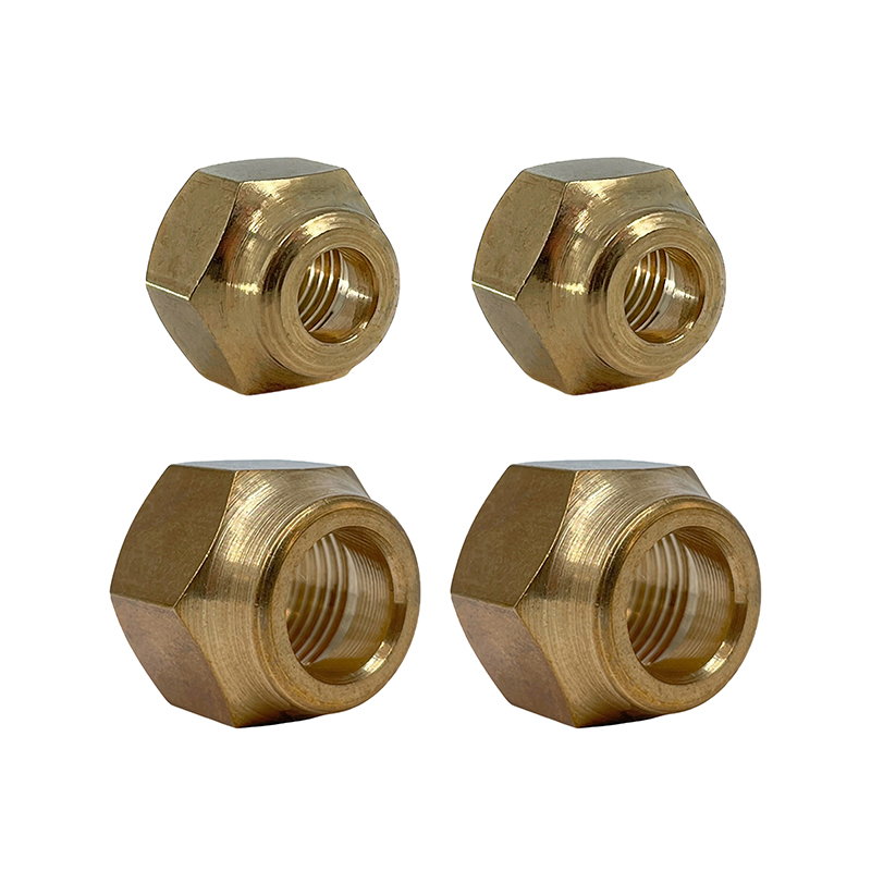Kit Tuercas Bronce 1/4 Y 1/2 Para Aire Acondicionado Split