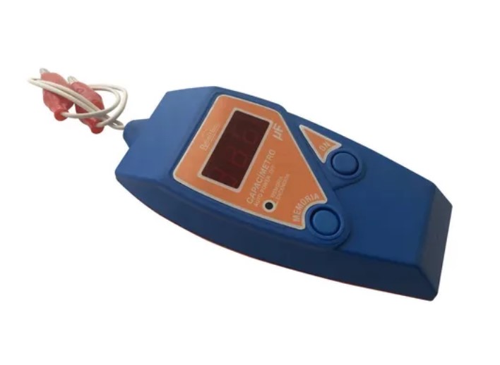 Capacímetro Digital de 1 Hasta 999 Mf