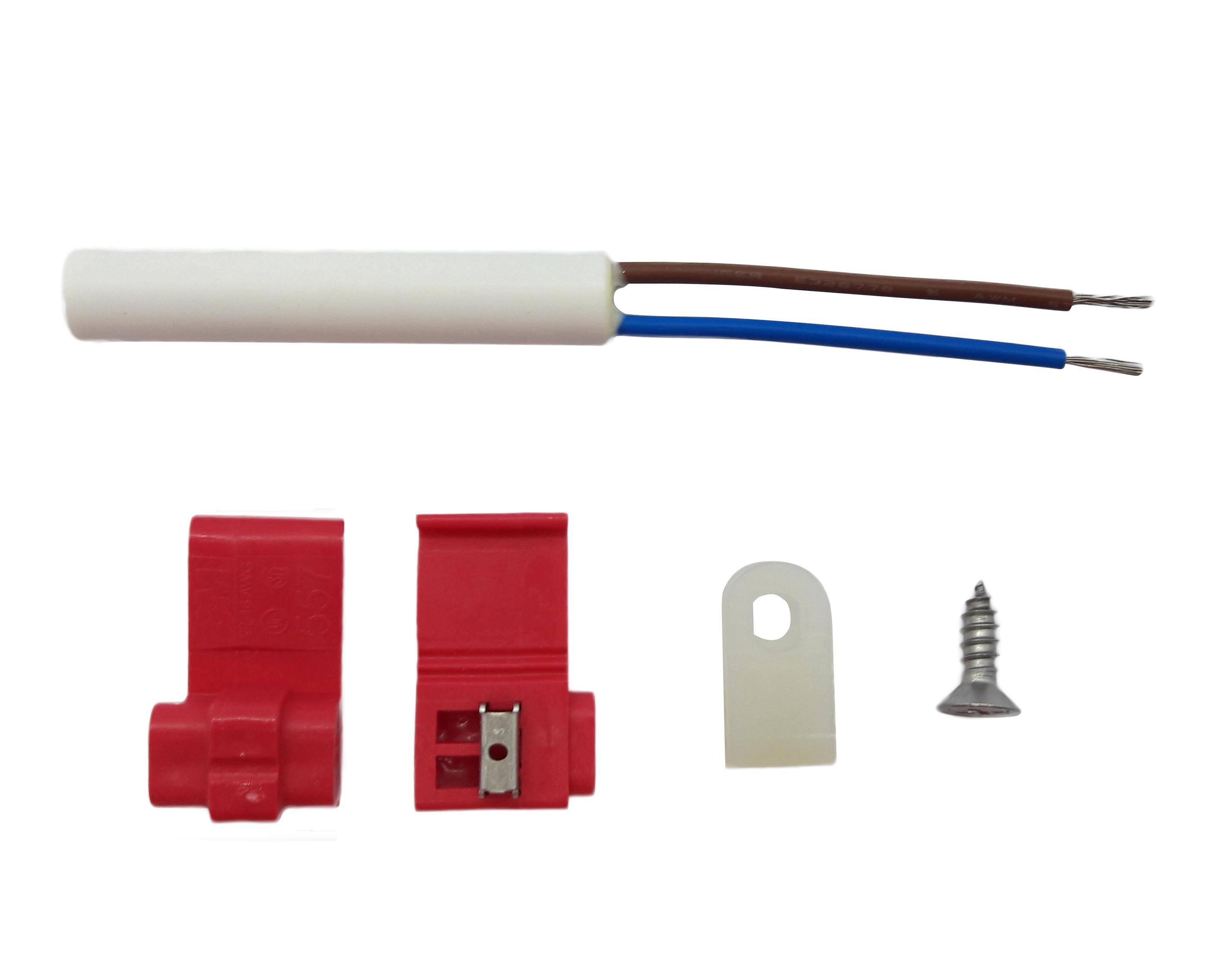 Sensor termistor 10k original de heladera Whirlpool y Eslabón de Lujo