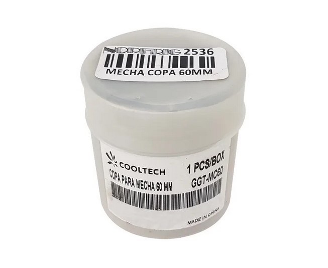 Mecha copa 60 mm - Diámetro de rosca 180 mm
