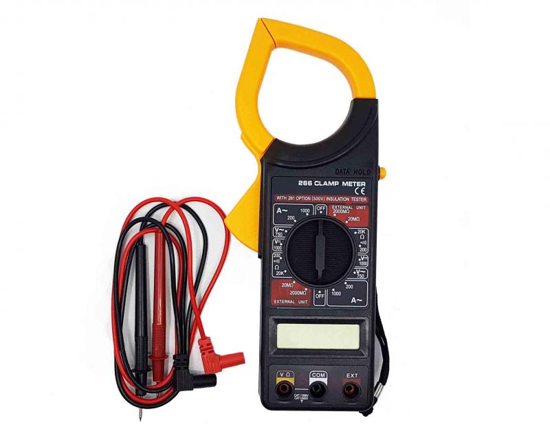 Pinza Amperometrica Digital Multiples Usos Completa
