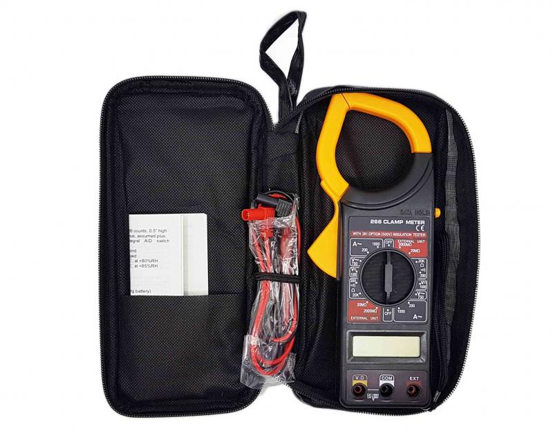 Pinza Amperometrica Digital Multiples Usos Completa