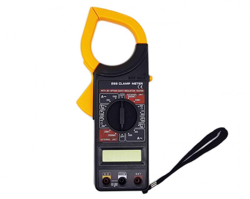 Pinza Amperometrica Digital Multiples Usos Completa