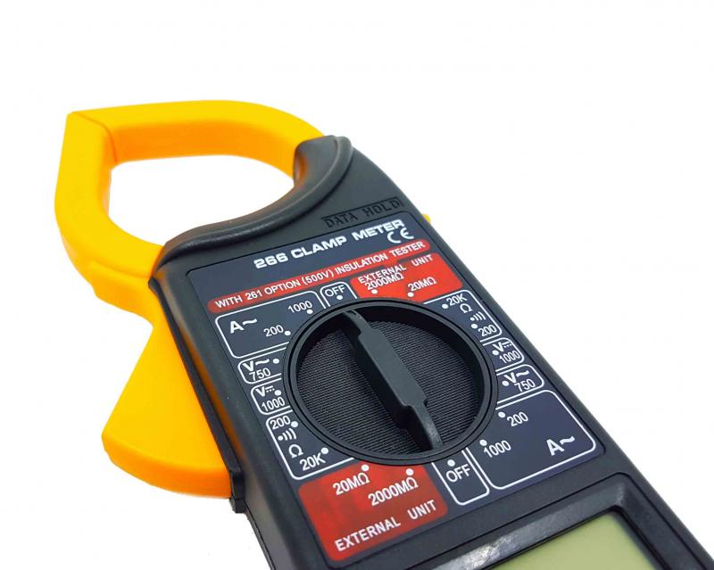 Pinza Amperometrica Digital Multiples Usos Completa