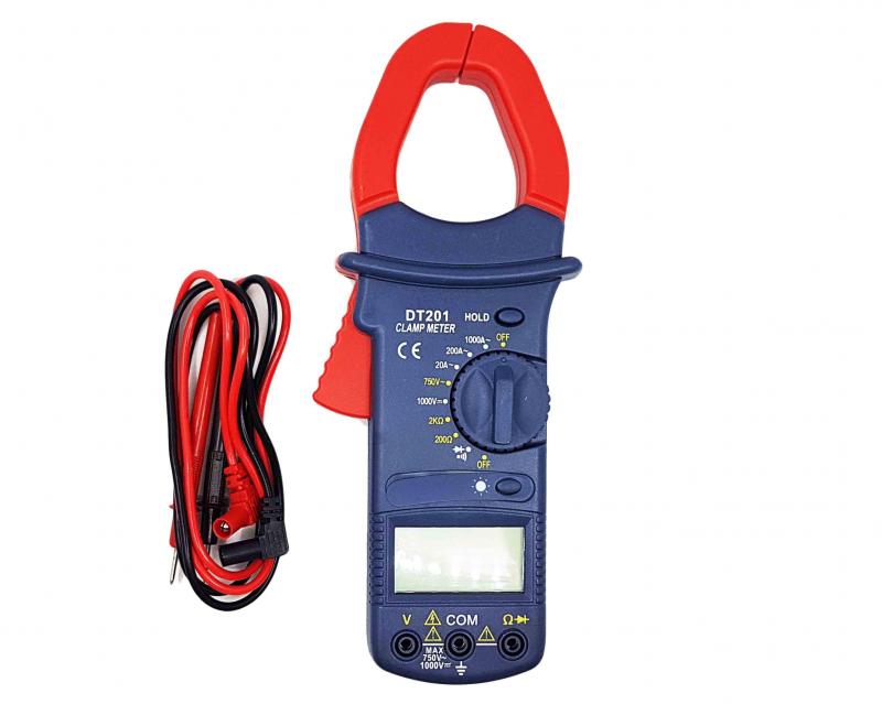 Pinza amperométrica digital