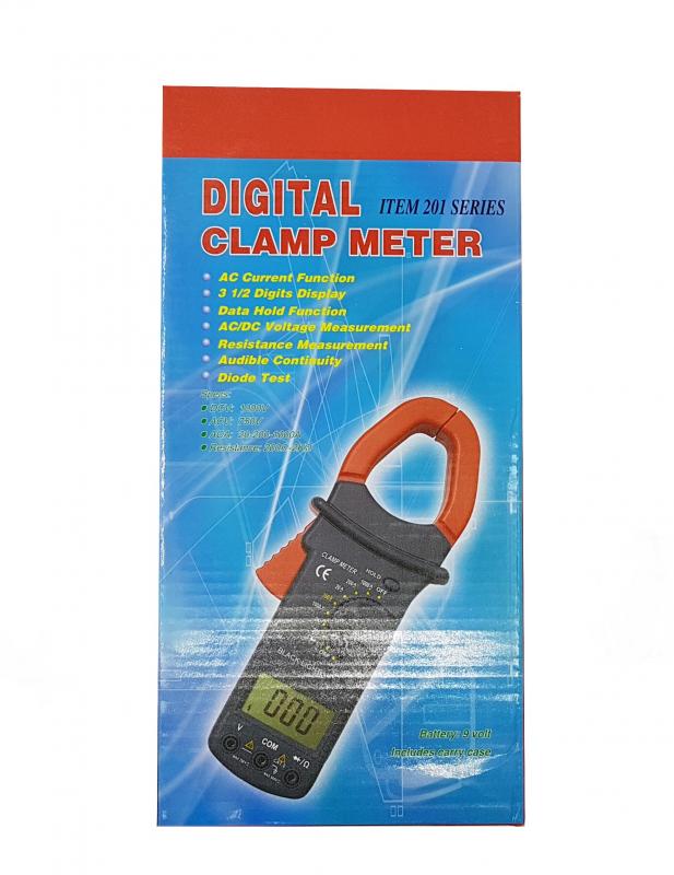 Pinza amperométrica digital