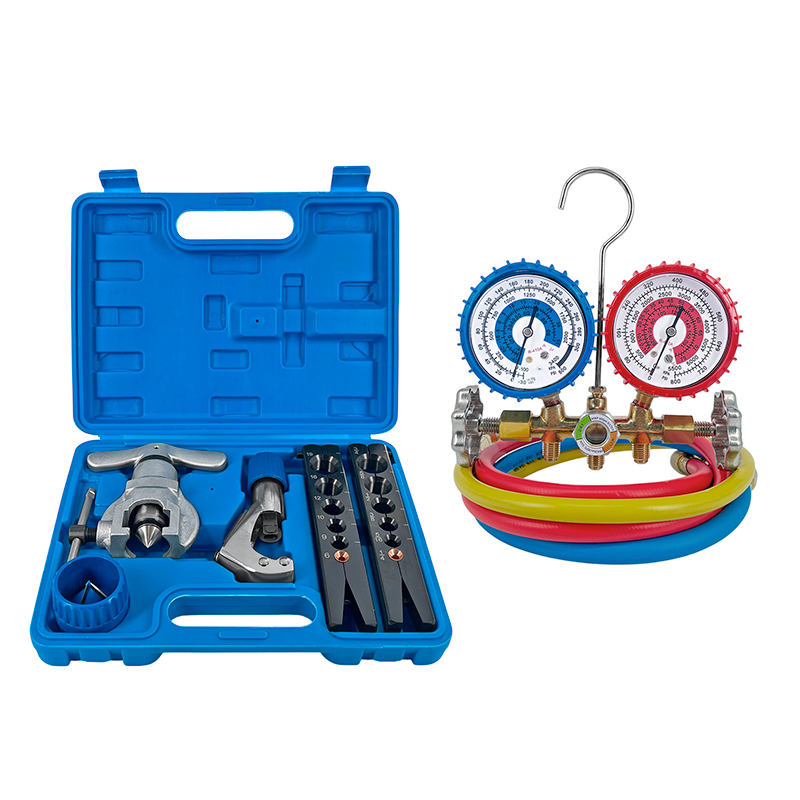 Kit Pestañadora Excentrica Y Manifold R410 Completo