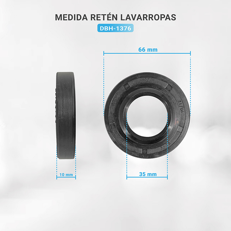 Kit Eje Soporte Rulemanes Reten Lavarropas Samsung Wf1702