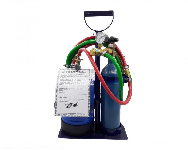 Soldadora Oxigas 1 kilo x 1/4 metro con reloj autoregulable