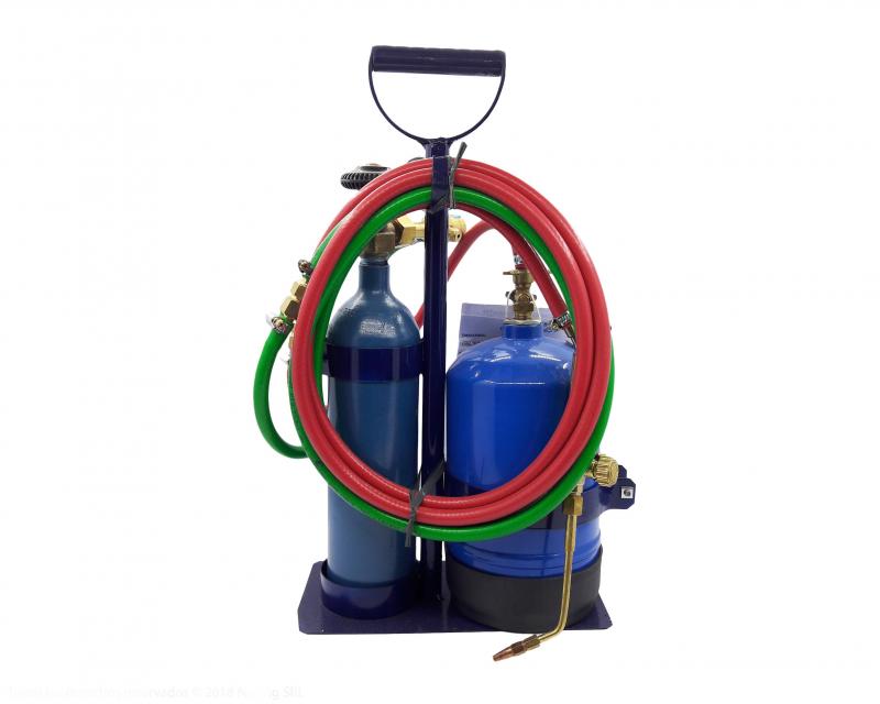 Soldadora Oxigas 1 kilo x 1/4 metro con reloj autoregulable