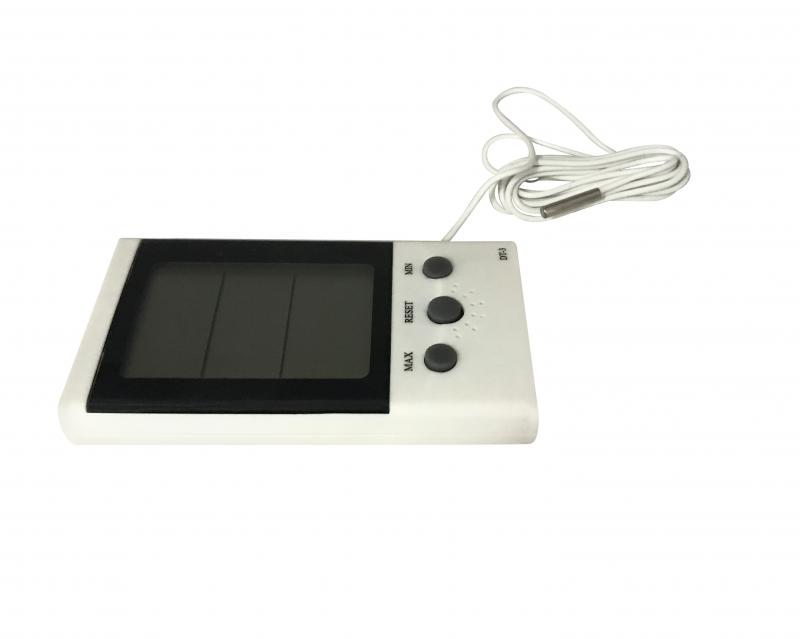 Termómetro digital para refrigeración 2 temperaturas + sensor de humedad DT-3
