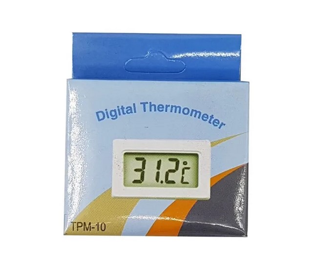 Termómetro digital simple sensor metálico TPM-10