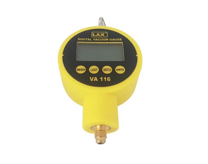 Vacuómetro digital para bomba de vacío VA116A