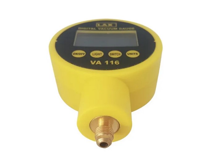 Vacuómetro digital para bomba de vacío VA116A