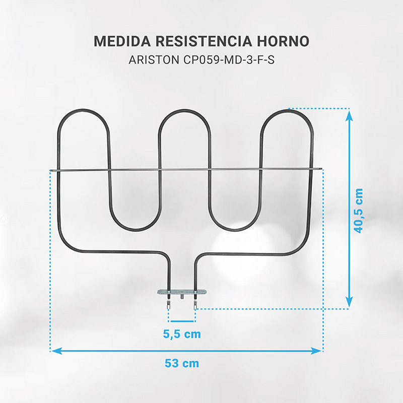 Resistencia Horno Ariston Cp059 Md 3 F S Original