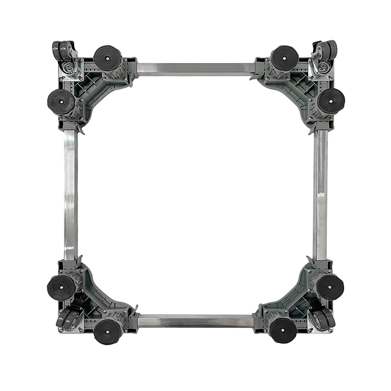 Base Movil Con Ruedas y trabas con nivel Heladeras Lavarropas Reforzada 150kg