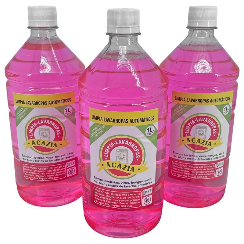 Limpia Lavarropas X3 - Limpia En Un Solo Lavado
