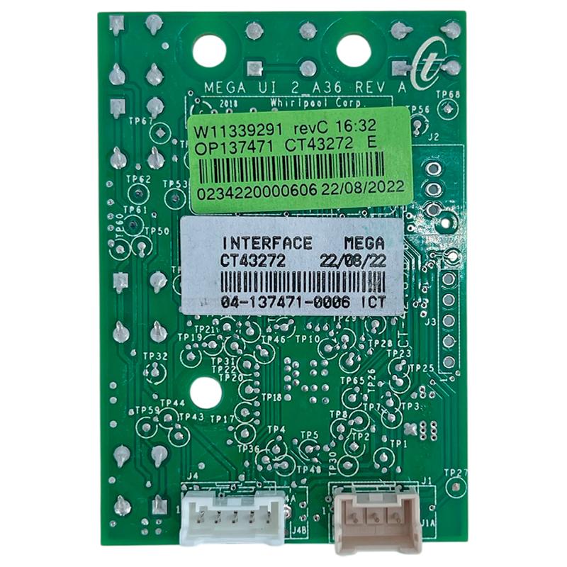 Plaqueta Interface Lavarropas Eslabon De Lujo Ewh09ab Original