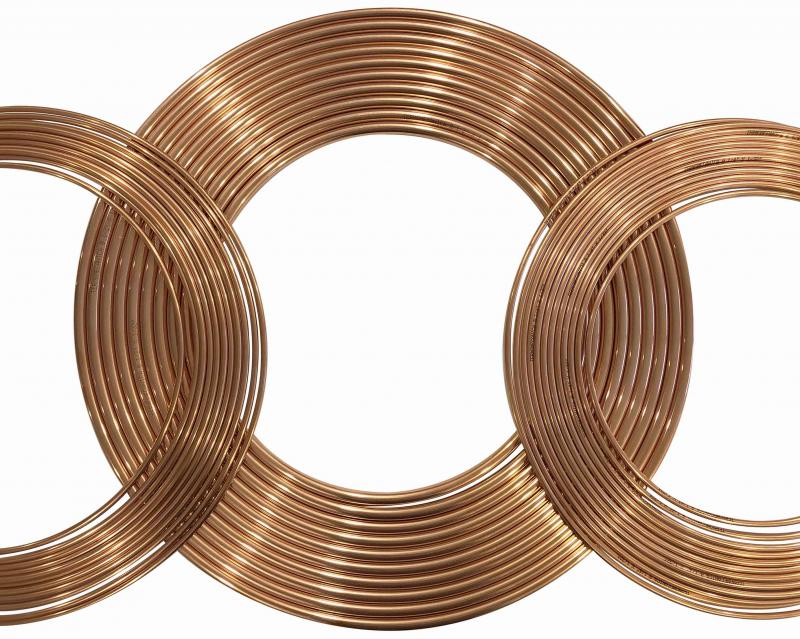 Caño de cobre 1/4" por metro lineal