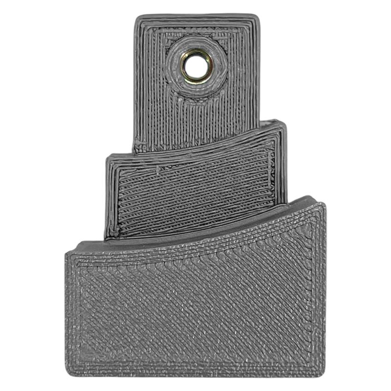 Fijacion Para Manija Heladera Electrolux Gris Izquierda 3d