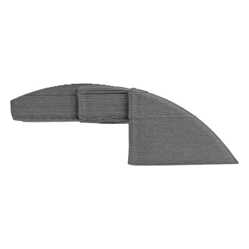 Fijacion Para Manija Heladera Electrolux Gris Izquierda 3d