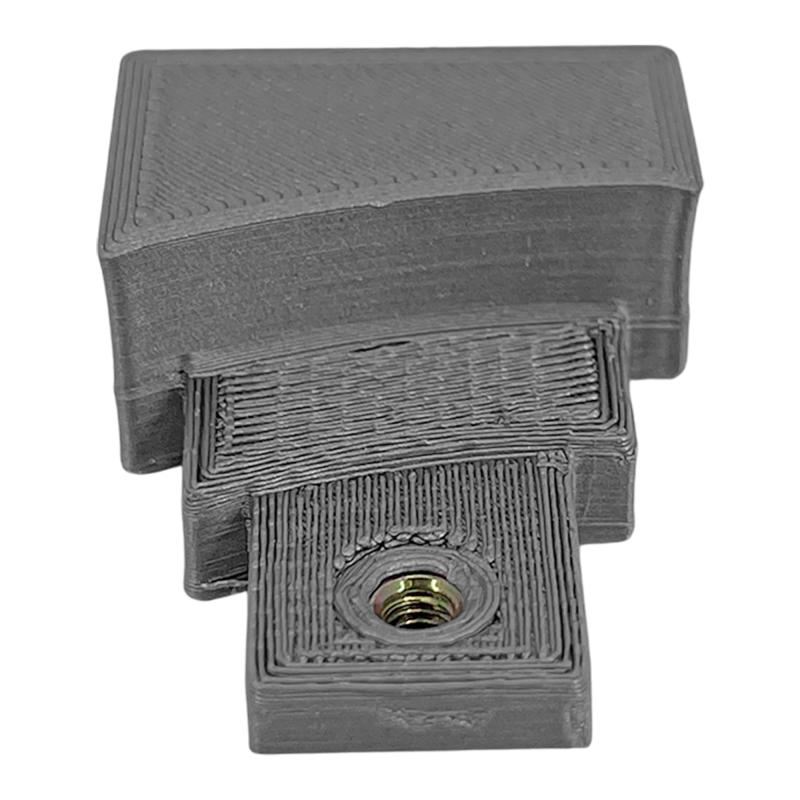 Fijacion Para Manija Heladera Electrolux Gris Izquierda 3d