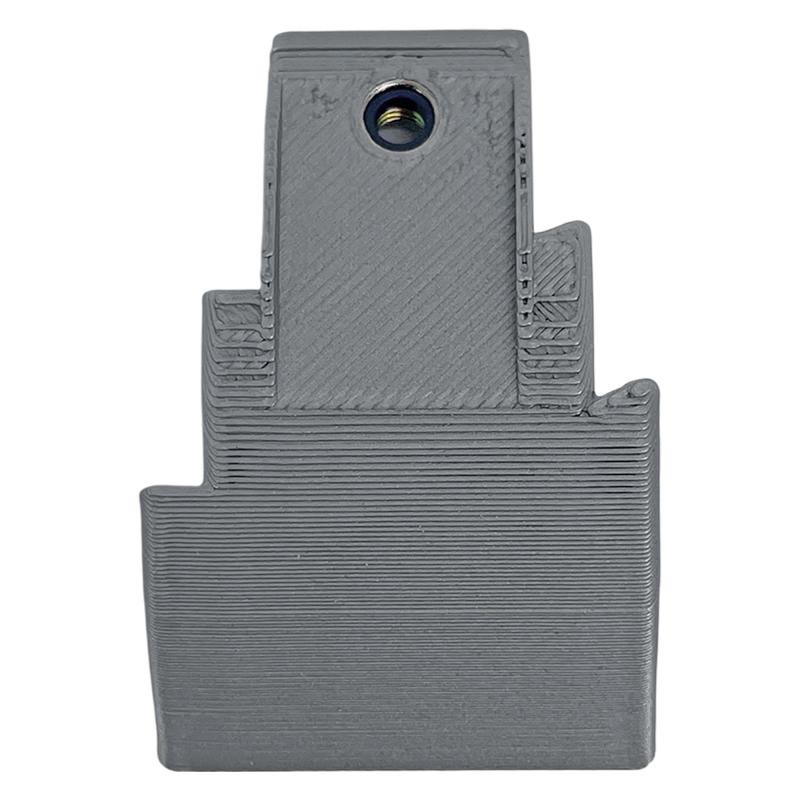 Fijacion Para Manija Heladera Electrolux Gris Derecha 3d