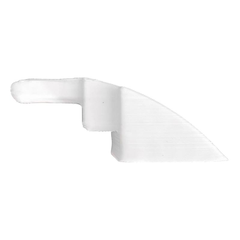 Fijacion Para Manija Heladera Electrolux Blanca Recta 3d