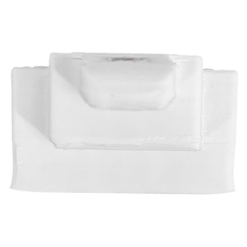 Fijacion Para Manija Heladera Electrolux Blanca Recta 3d