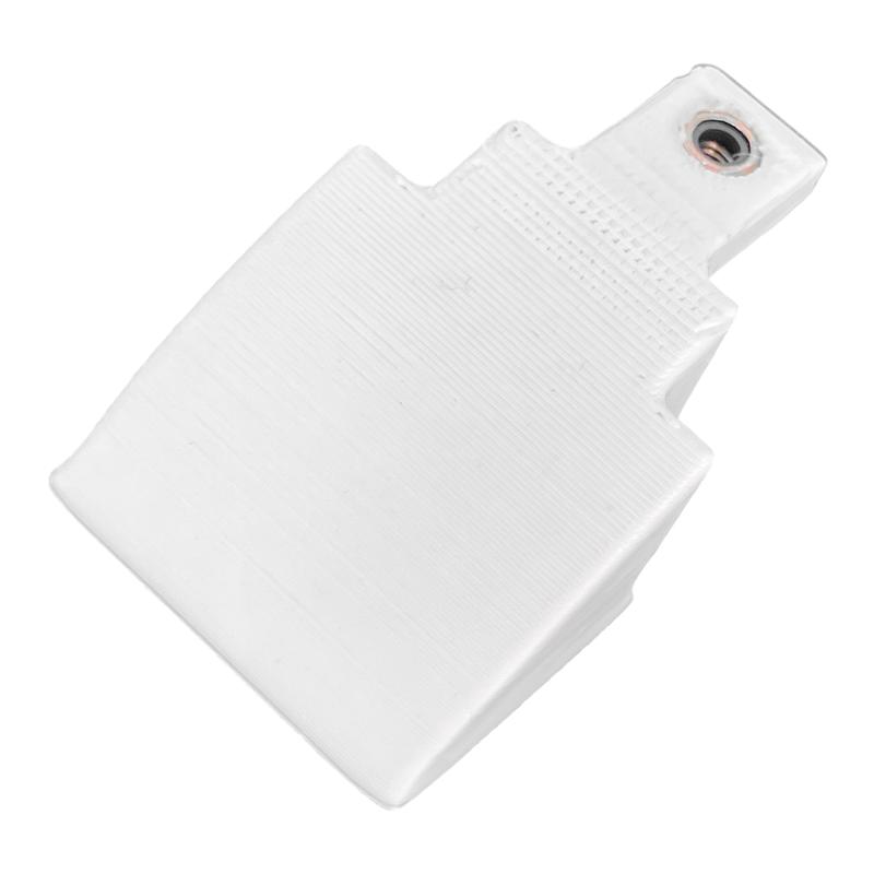 Fijacion Para Manija Heladera Electrolux Blanca Recta 3d