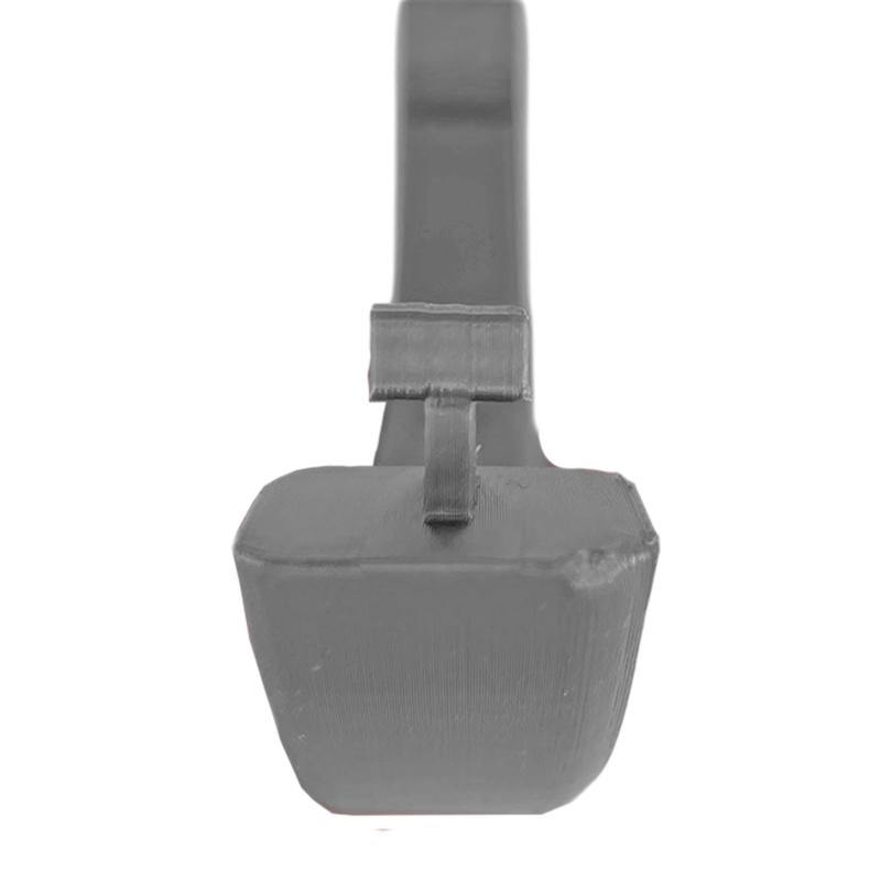 Manija Para Heladera Bosch Glass Kdn43 31 Cm Gris Impresion 3D