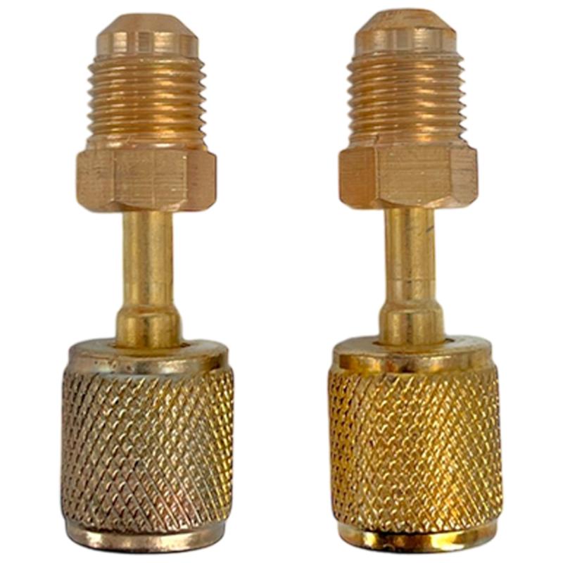 Kit Manifold Combinado R134 R410 Repuesto Perilla Plastica
