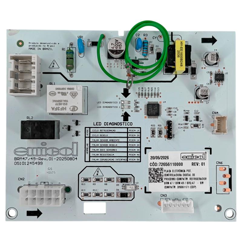 Plaqueta Potencia Heladera Whirlpool Wrx51d1/x1 Wre51d1/x1
