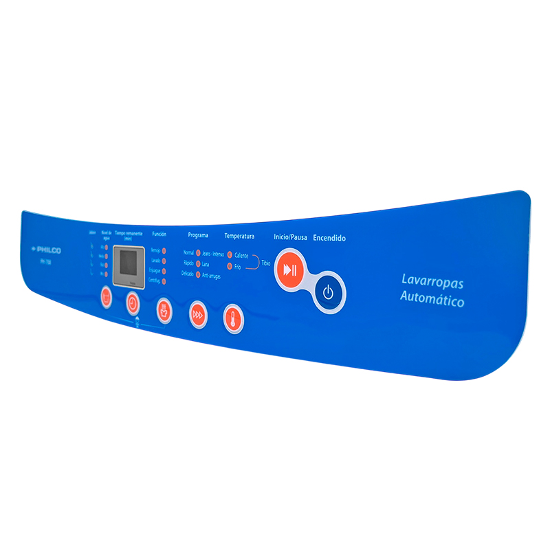 Panel Lavarropas Philco Ph708 Membrana Sticker Adhesivo