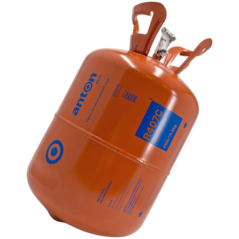 Garrafa Fluido Refrigerante Gas An47 R407c Anton Eco 11.3kg