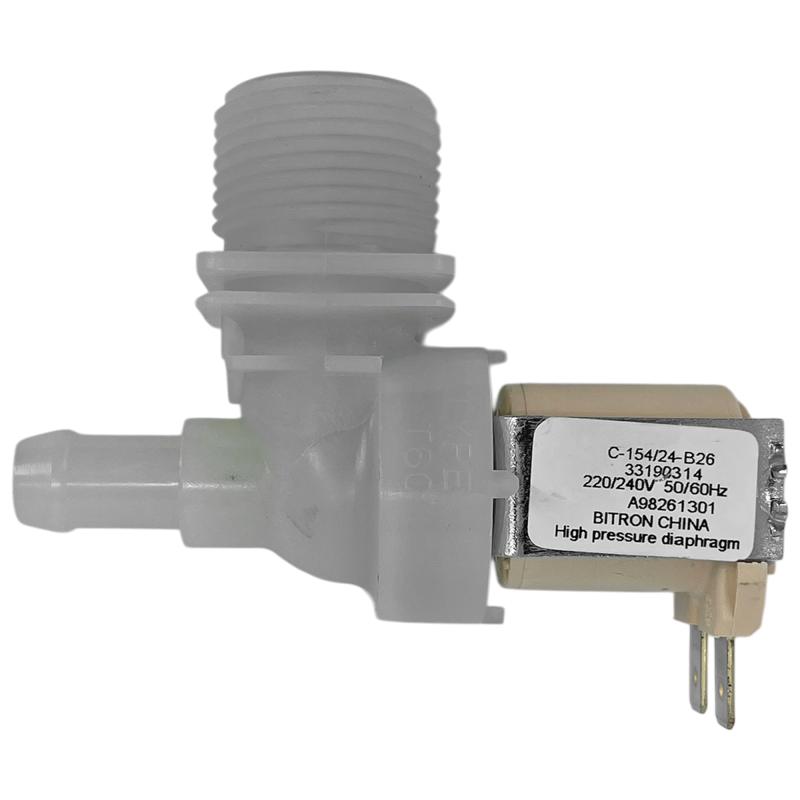 Electro Válvula Entrada De Agua Lavarropas 90°