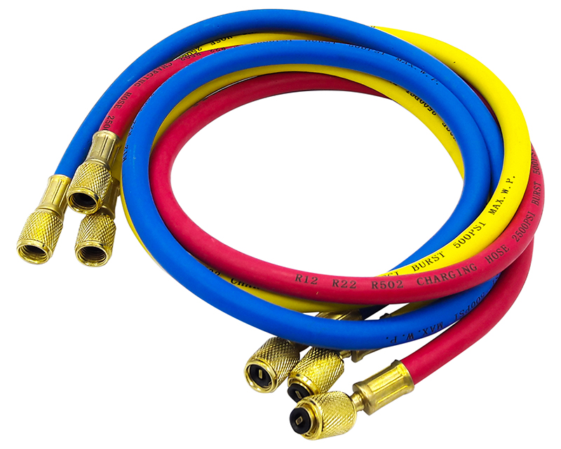 Juego De Mangueras De Carga Refrigeracion Aire Ac 90cm R22