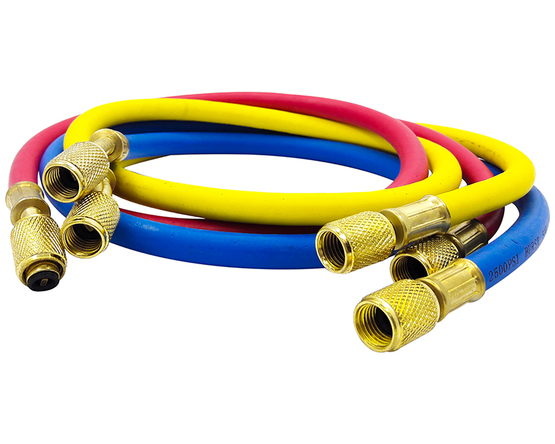 Juego De Mangueras De Carga Refrigeracion Aire Ac 90cm R22