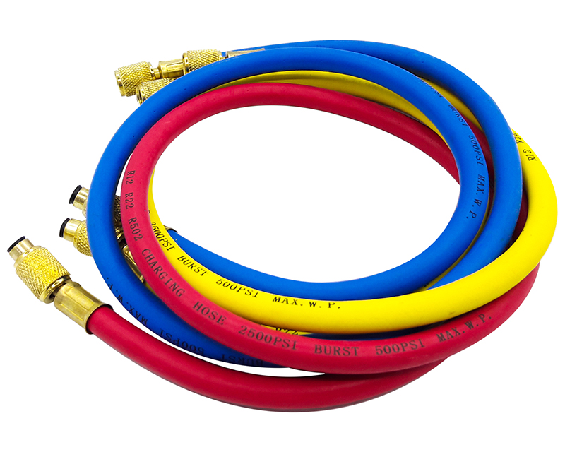 Juego De Mangueras De Carga Refrigeracion Aire Ac 90cm R22